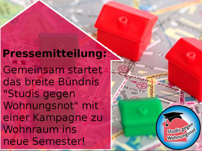 Breites Bündnis startet Wohnraumkampagne!