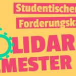 Studierendenverbände fordern Solidarsemester 2020