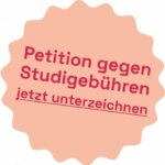 Petition gegen Studiengebühren - jetzt unterzeichnen!